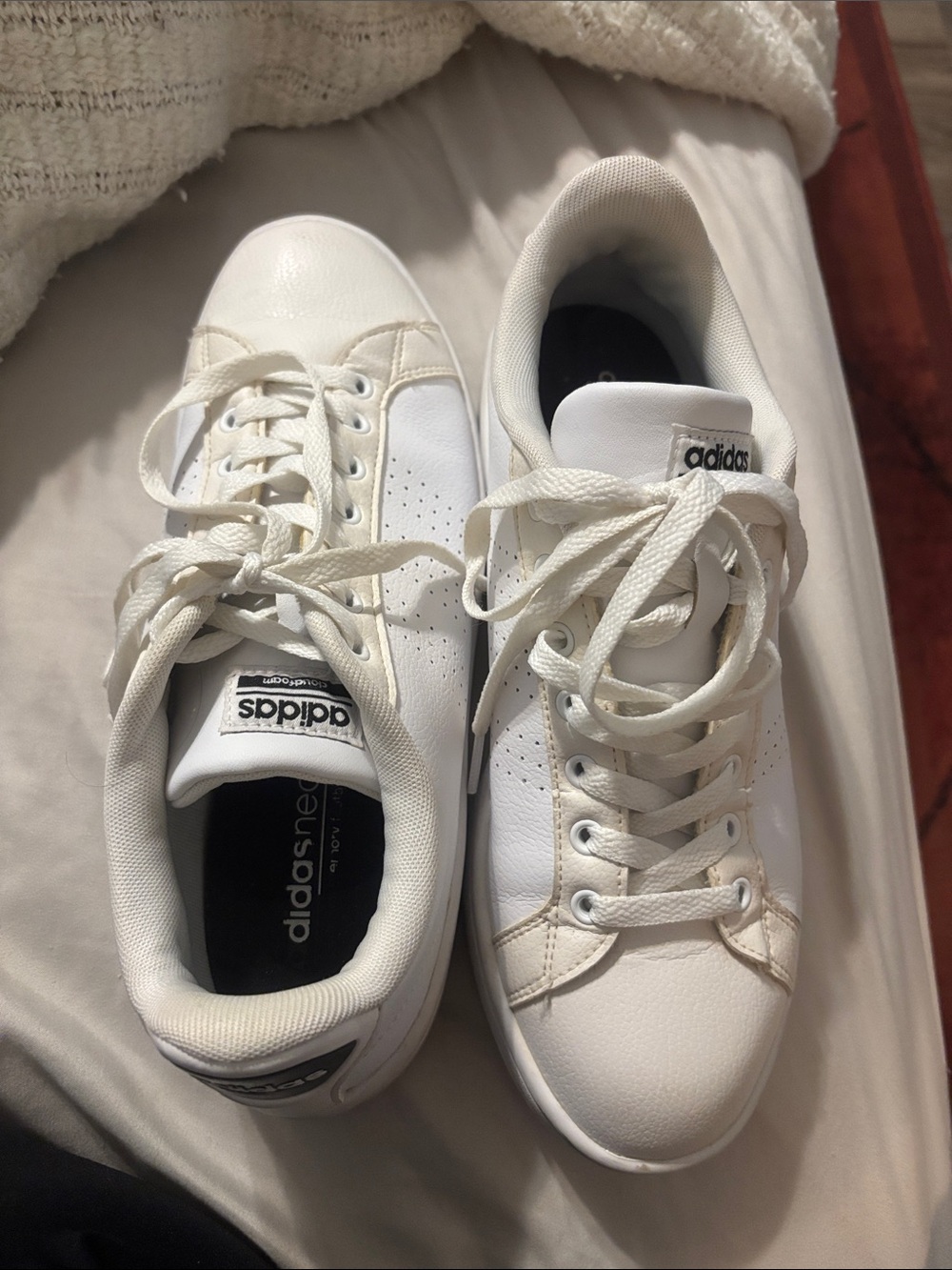 adidas Women’s Cream/White Low-Top Sneaker